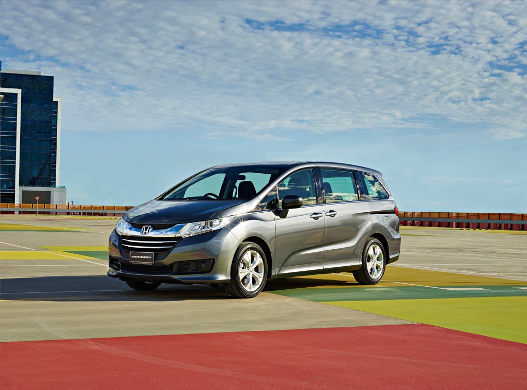 The Honda Odyssey. The Honda Odyssey.